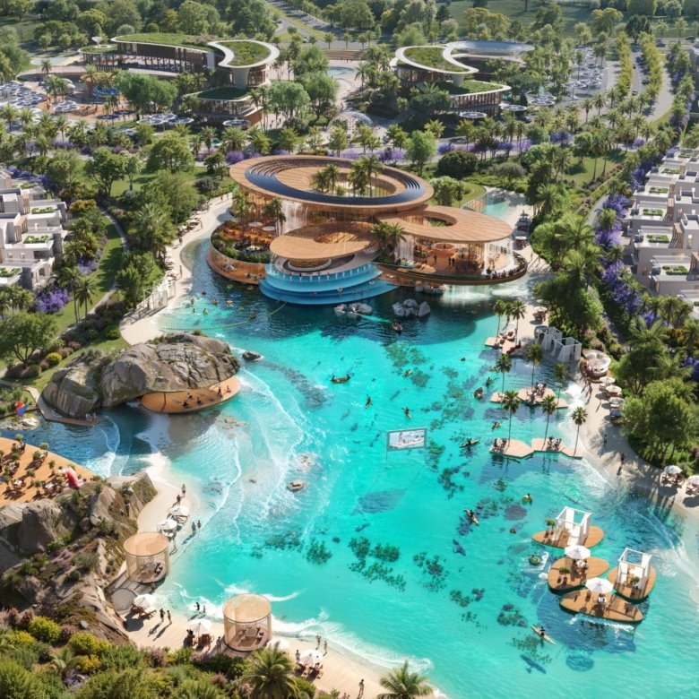 Dubai Islands Phase 2 lagoon clubhouse DAMAC villas