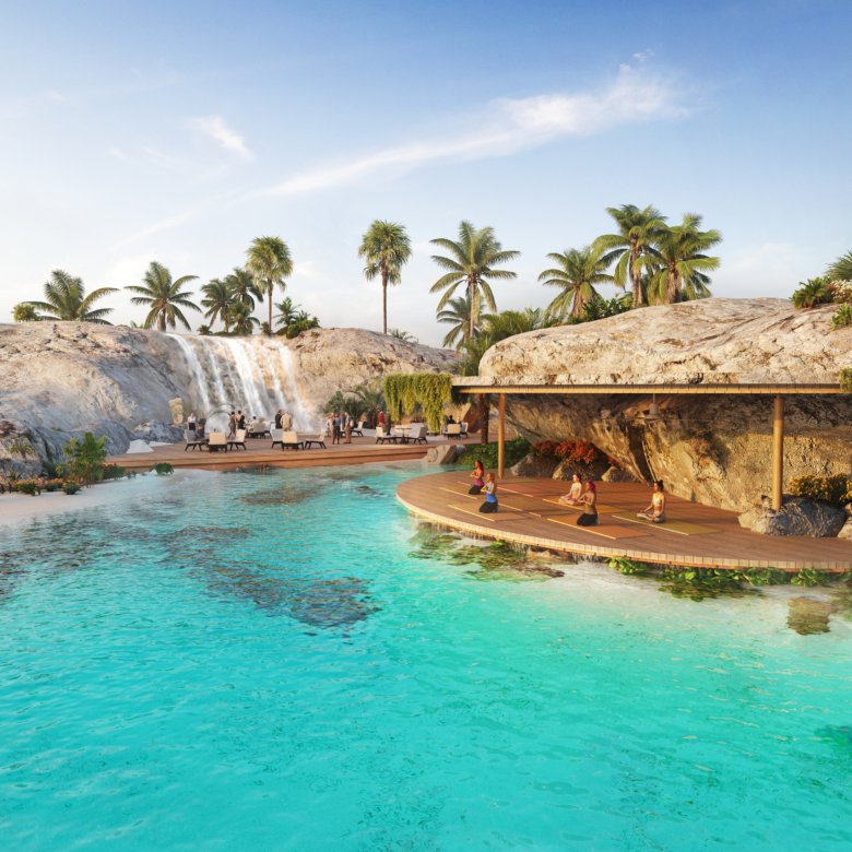 Dubai Islands Phase 2 lagoon wellness deck DAMAC community