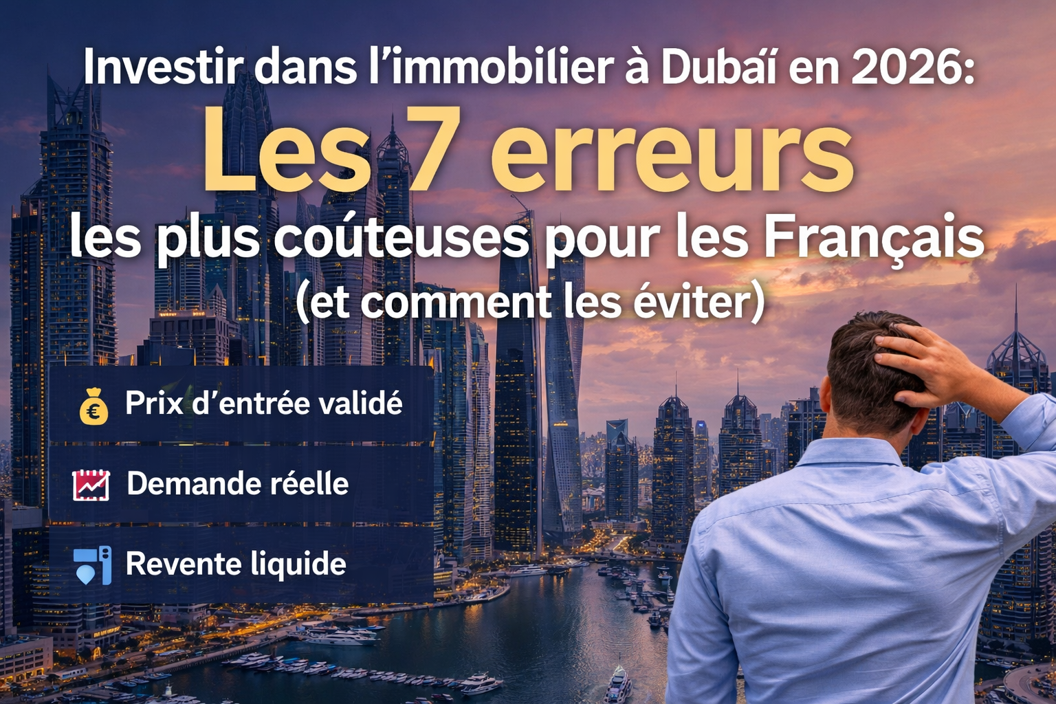 Investissement immobilier à Dubaï – analyse experte des projets à forte rentabilité