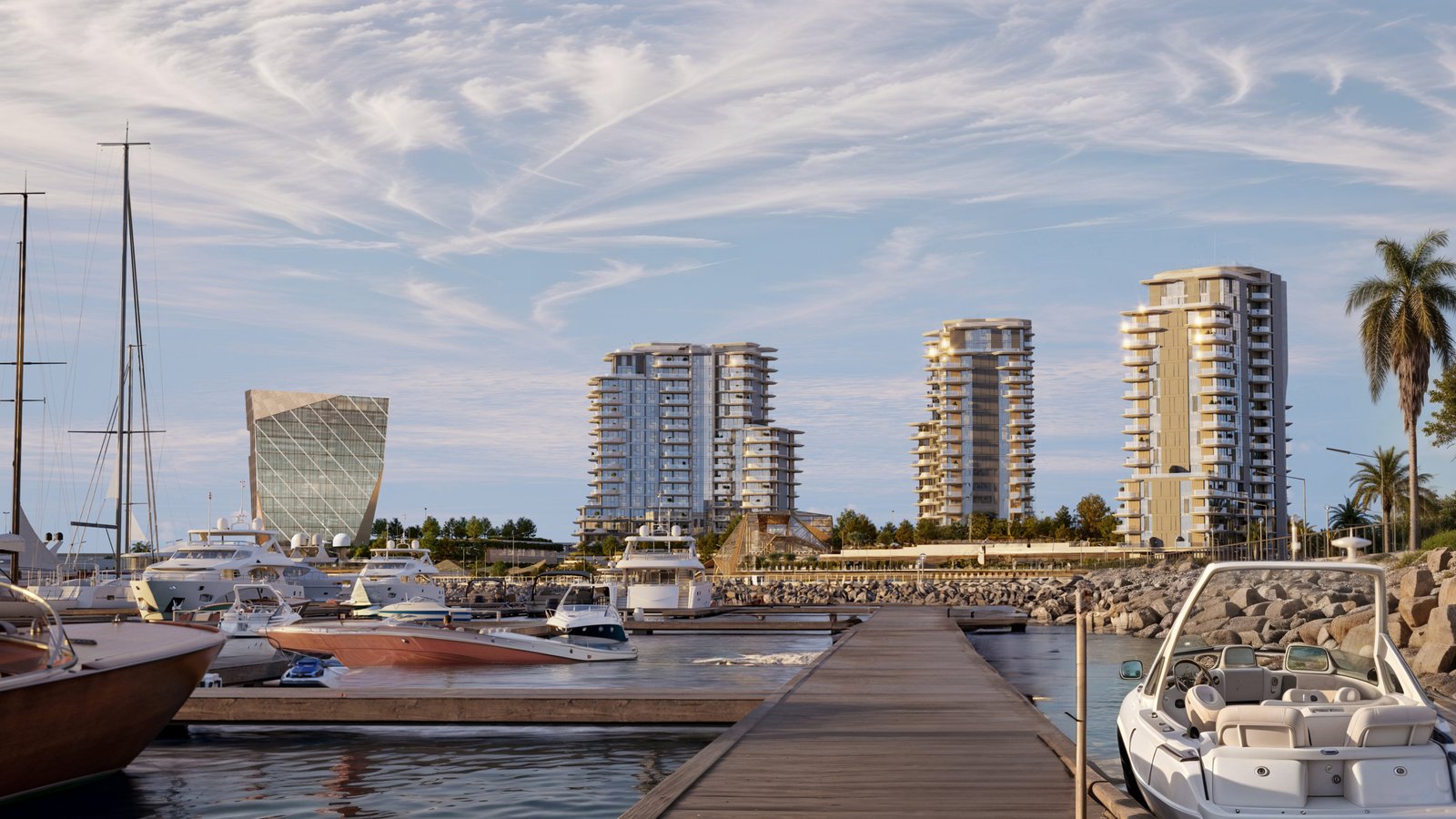 Résidence Portside by Ellington avec vue marina à Mina Rashid Dubai