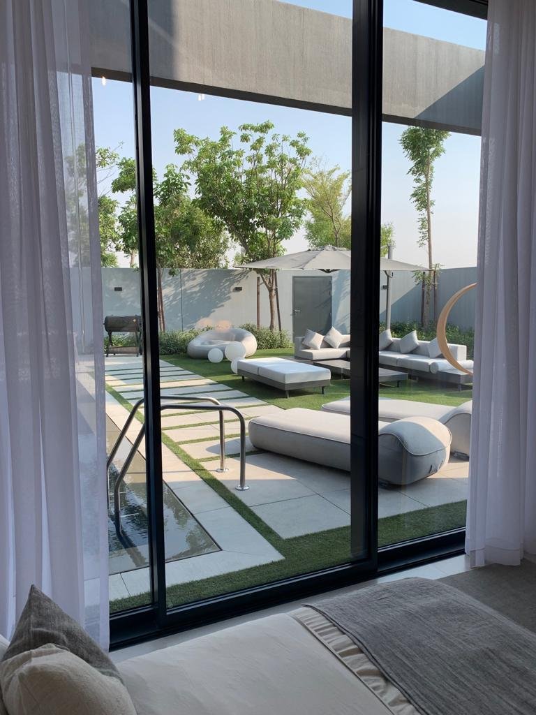 Vue lifestyle du quartier résidentiel Masaar 3