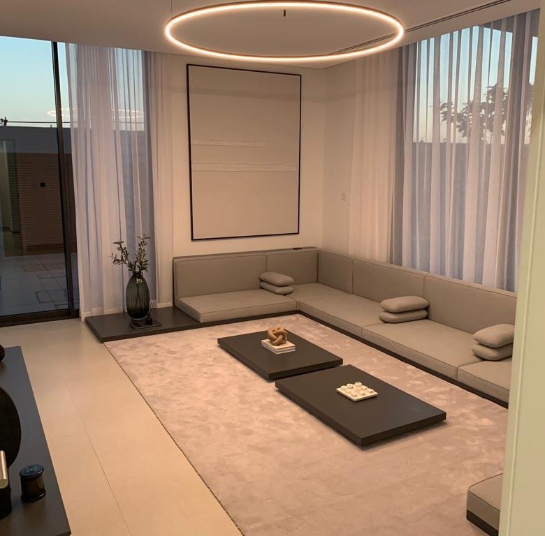 Salon lumineux d’une villa Masaar 3