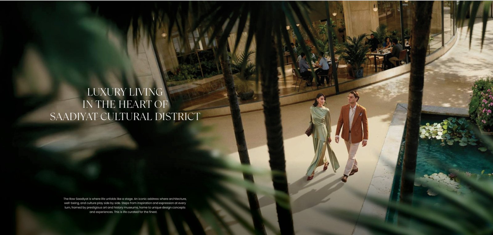 The Row Saadiyat – lifestyle résidentiel au cœur du Saadiyat Cultural District à Abu Dhabi