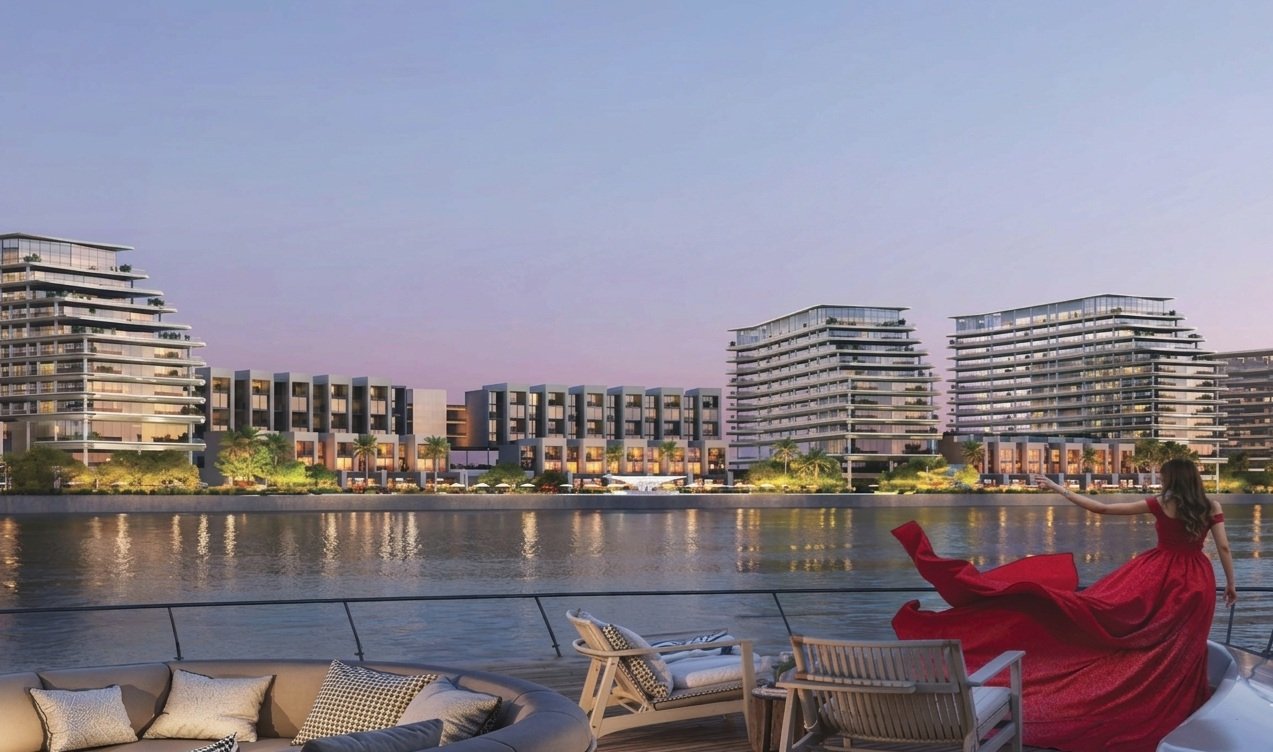 Sobha City Abu Dhabi waterfront residences vue sur marina et cadre de vie premium