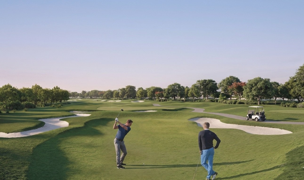 Sobha City Abu Dhabi golf course avec espaces verts et cadre de vie premium